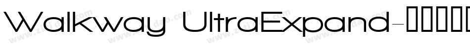 Walkway UltraExpand字体转换